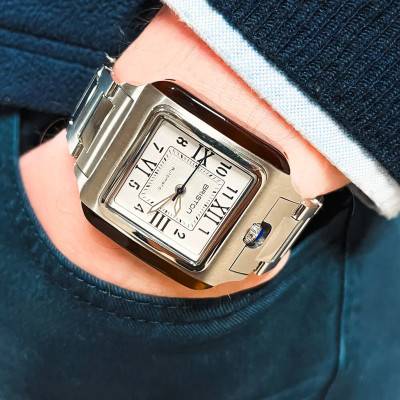 Steel White Streamliner Kennedy Auto Watch 261936.SA.T.2.SB - Briston