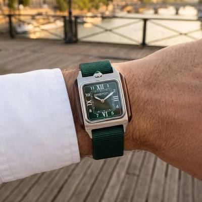 Montre Streamliner Kennedy - HM - Vert 262030.SA.T.10 NBG - Briston