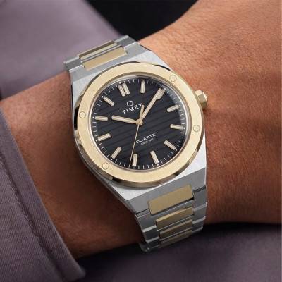Montre Q Timex Marbella Bicolore TW2Y81500 - Timex