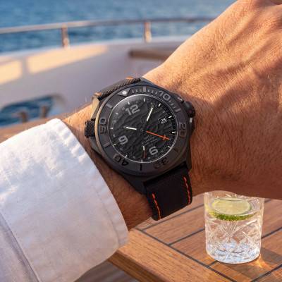 Montre Aquadeep Trigalight GMT AQD-DEP-TGW - Undone