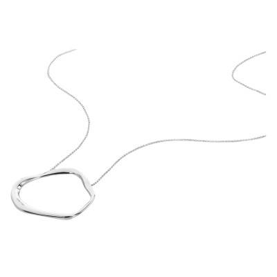 Collier Fluid Form en Acier, Longueur 76 cm Ajustable - 35000968 - Calvin Klein
