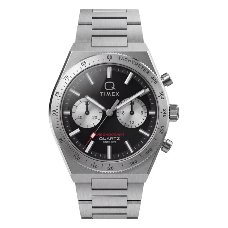 Montre Q Timex Continental Chronograph 36mm TW2Y93200 - Timex
