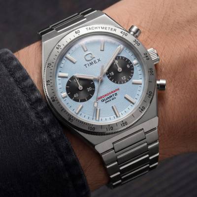 Q Timex Continental Chronograph 36mm Watch TW2Y92400 - Timex