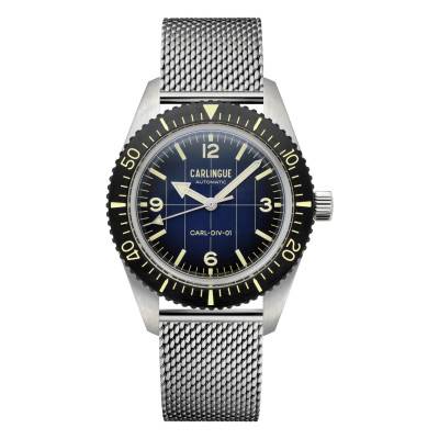 Montre Diver 01 Bleu CT-001-C - Carlingue