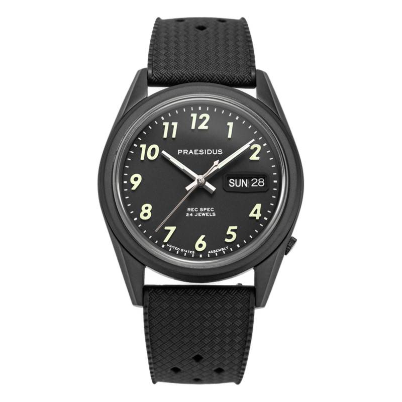 Rec Spec Night Vision Midnight Black Watch P-38-RSNV-MB-BTRK1 - Praesidus