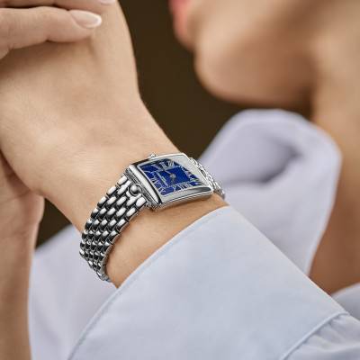 Montre Classics Art Deco Carrée FC-200N2AC6B - Frédérique Constant