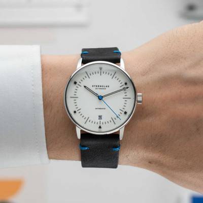 Montre Naos Automatic Edition Bahaus X Blue S02-NAI45-VI30 - Sternglas