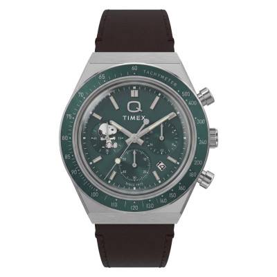 Montre Peanuts x Q Timex Chronograph 40mm TW6A04400 - Timex