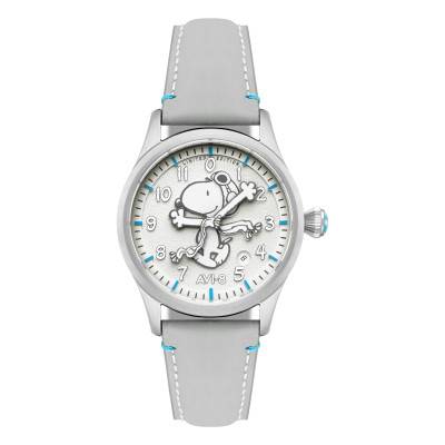 Montre Flyboy Engineer Automatic Peanuts Snoopy Flying ACE Monotone Cloud Cover Limited Edition AV-4156-01 - Avi-8
