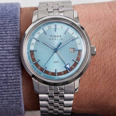 Montre Marlin GMT TW2Y84100 - Timex