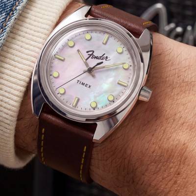 Montre Timex X Fender Stratocaster 37mm TW6A14700 - Timex