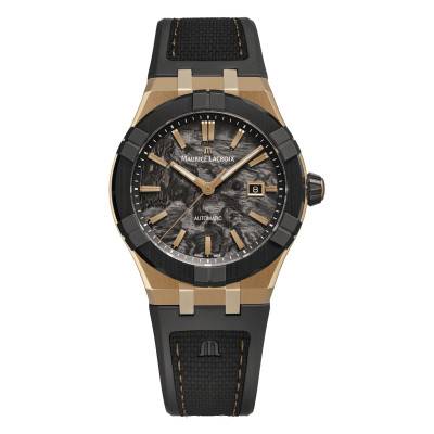 Montre Aikon-ic Frozen Carbon Bronze 43mm Limited Edition AC6008-BRL20-730-2 - Maurice Lacroix