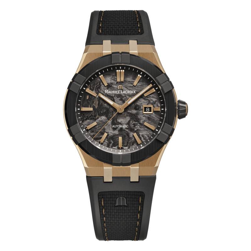 Bronze Frozen Carbon Aikon-ic 43mm Limited Edition Watch AC6008-BRL20-730-2 - Maurice Lacroix