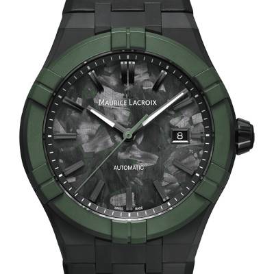 Deep Forest Frozen Carbon Aikon-ic 43mm Limited Edition Watch AC6008-TTL50-630-2 - Maurice Lacroix
