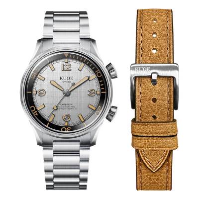 Sombrero 90-011 Silver Linen Textured Dial Watch - Kuoe Kyoto