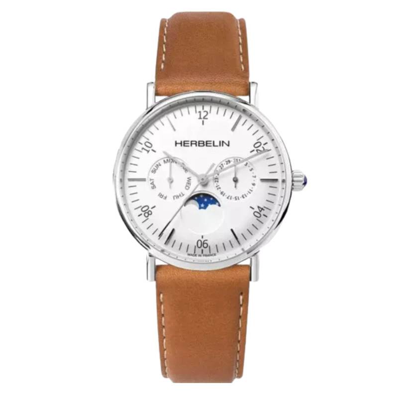 Montre Inspiration Moon Phase 12747AP11GD - Herbelin