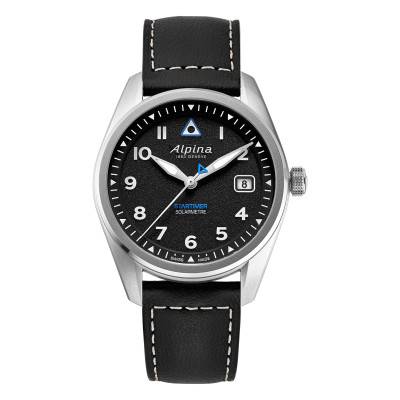 Montre Startimer Pilot Solarmetre 38 mm AL-140BW3S26 - Alpina