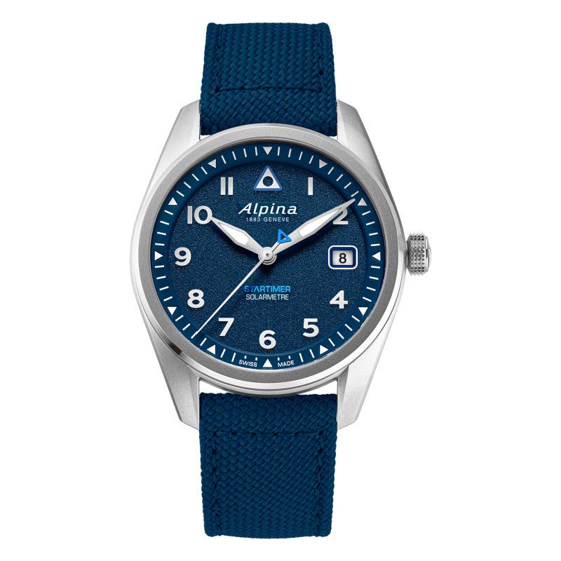 Montre Startimer Pilot Solarmetre 38 mm AL-140BLW3S26 - Alpina