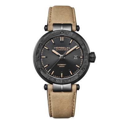 Montre Newport Automatic Carbon Titanium 1788CTN143SA - Herbelin