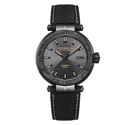 Montre Newport Automatic Carbon Titanium 1788CTN153 - Herbelin