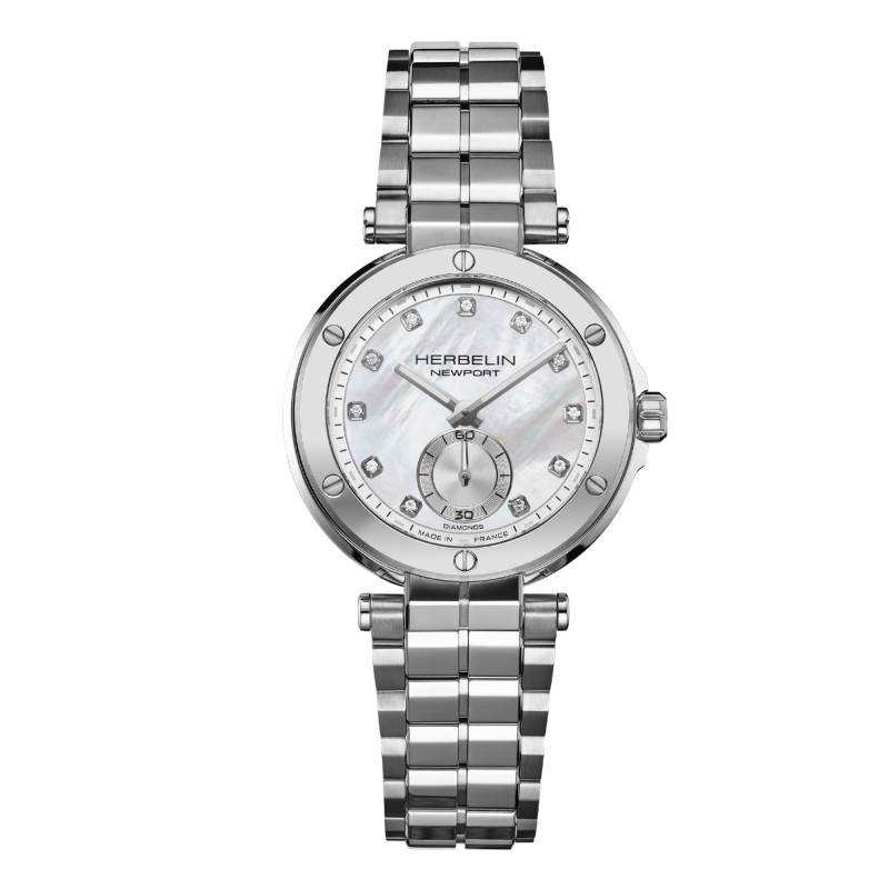 Montre Newport Quartz 18289B89 - Herbelin