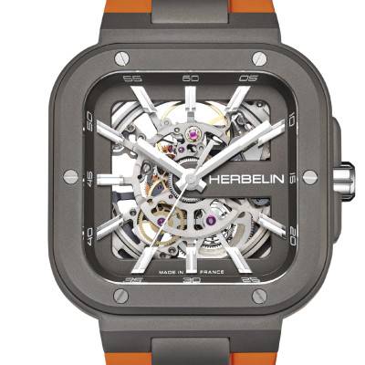 Montre Cap Camarat Skelton Titanium Automatic 1846SQTDCMD - Herbelin