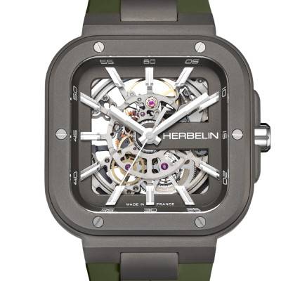Montre Cap Camarat Skelton Titanium Automatic 1846SQTDCK - Herbelin