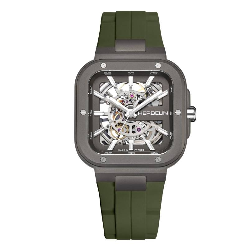 Cap Camarat Skelton Titanium Automatic Watch 1846SQTDCK - Herbelin