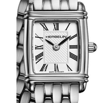 Art Deco Watch 17438BLA08 - Herbelin