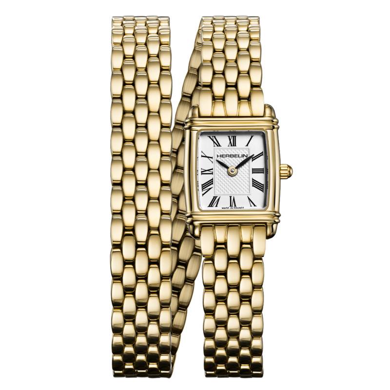 Art Deco Watch 17438BLP1N08 - Herbelin