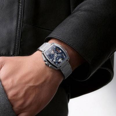 Montre Hunter Titanium Blue Z041-TIBU-1T - Ciga Design