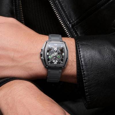 Hunter Titanium Carbon Z041-TIGR-1G Watch - Ciga Design