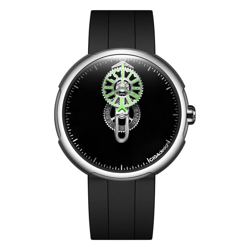 Montre Time Cipher Silver T021-SISI-6B - Ciga Design