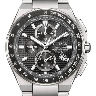 Montre Radio Controlled Super Titanium Eco-Drive AT8390-55E - Citizen