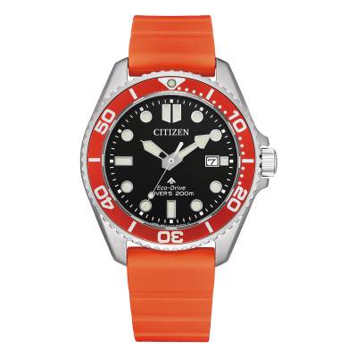 Montre Promaster Marine Eco-Drive Diver Orange BN0268-01E - Citizen
