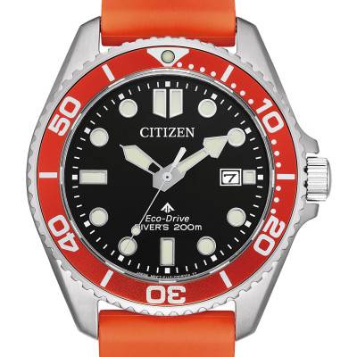 Montre Promaster Marine Eco-Drive Diver Orange BN0268-01E - Citizen