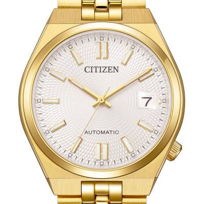 Montre Tsuyosa 60 Silver White 37mm NK0032-56A - Citizen