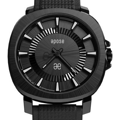 Apose N°3 Radial All-Black Watch SIGN.NRAD.26.BC - Apose