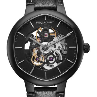 Montre Exagone Fantôme Squelette 4470544SQ - Pequignet