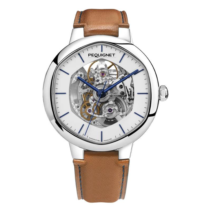 Exagone Blanc Squelette Watch 4470413SQ - Pequignet