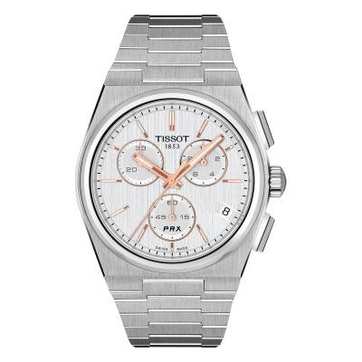 Tissot PRX Quartz Chronograph 41mm T1374171103100 Watch - Tissot