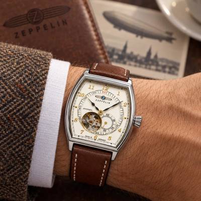 Montre Metropolis Auto Open Heart Z-8362-1 - Zeppelin