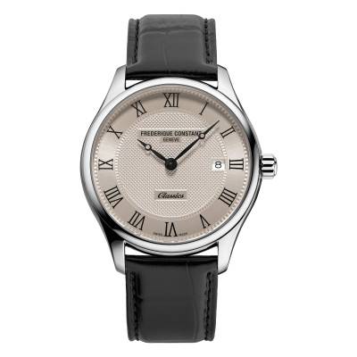 Montre Classics Slimline Midsize Date FC-220CR5B6 - Frédérique Constant