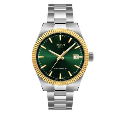 Gentleman Gold Bezel Watch T934.807.41.091.00 - Tissot