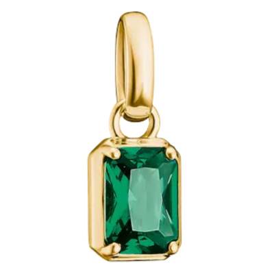 Gold-Tone Metal May Birthstone Charm Pendant - Connect - CC1333-M01-34 - Thomas Sabo