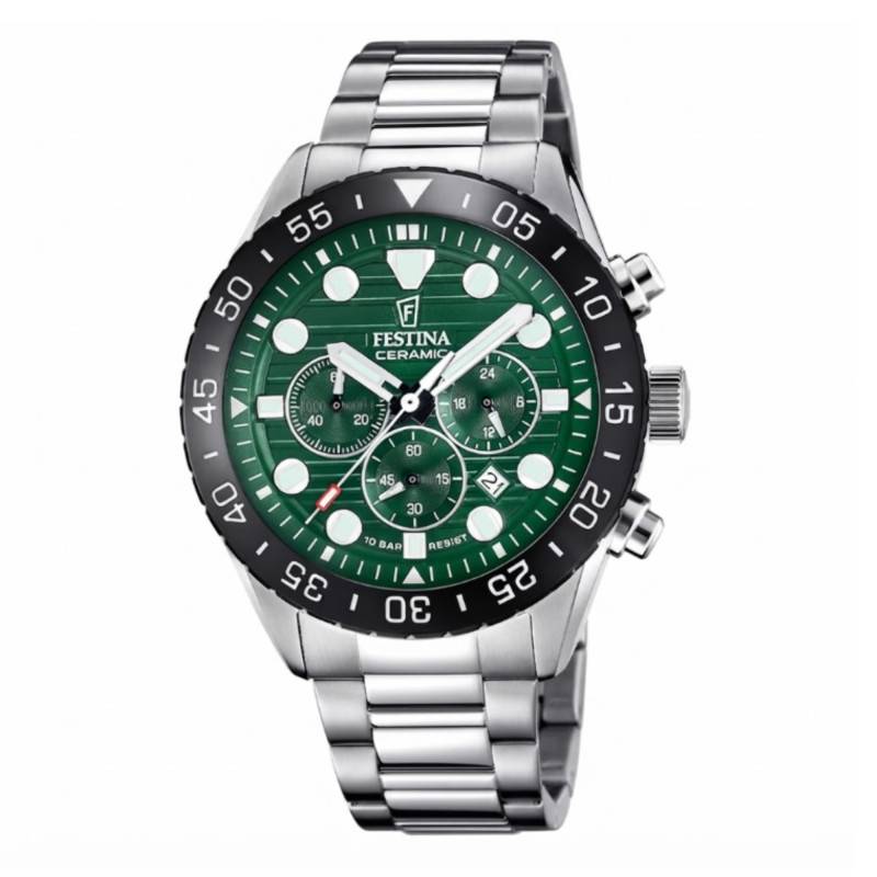 Chrono Ceramic Watch F20808/1 - Festina