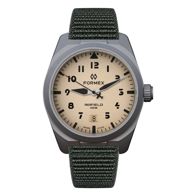 AirField Automatic Desert Sand 40 mm Watch 0661.1.6556 - Formex