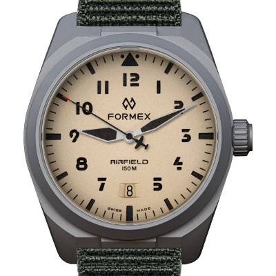AirField Automatic Desert Sand 40 mm Watch 0661.1.6556 - Formex