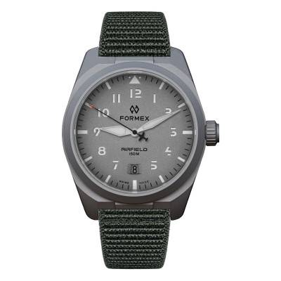Montre AirField Automatic 40 mm Tarmac Grey 0661.1.6546 - Formex