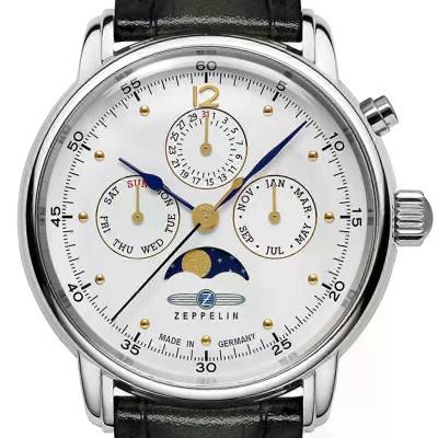 Barcelon Moonphase Watch Z-9576-1 - Zeppelin